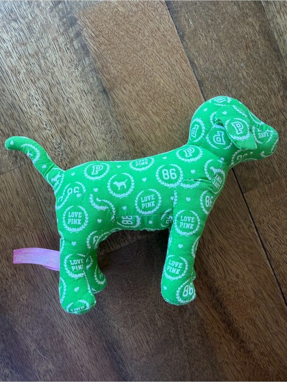 Victoria’s Secret PINK - Green dog plush